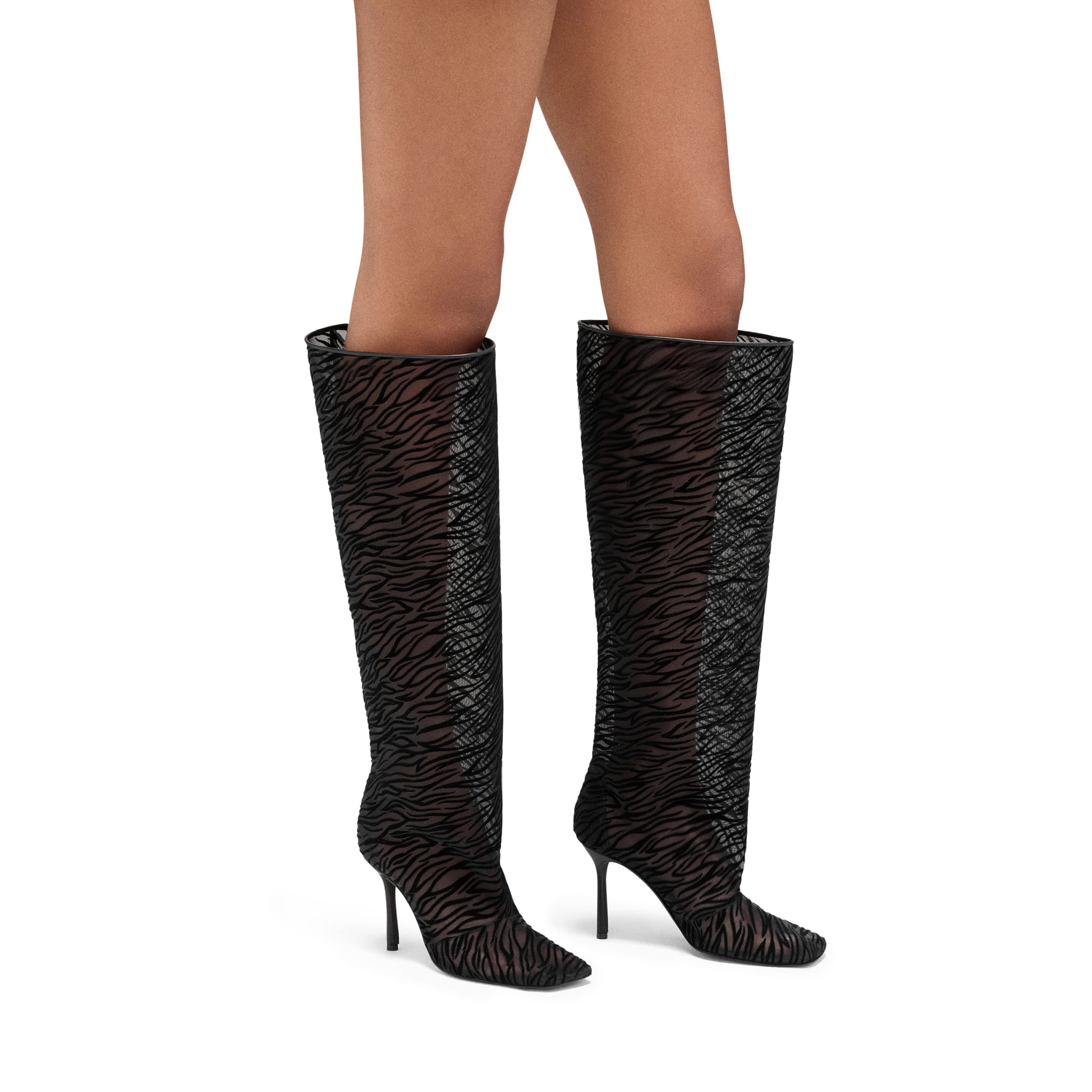 DARIA BOOT BLACK MESH 02