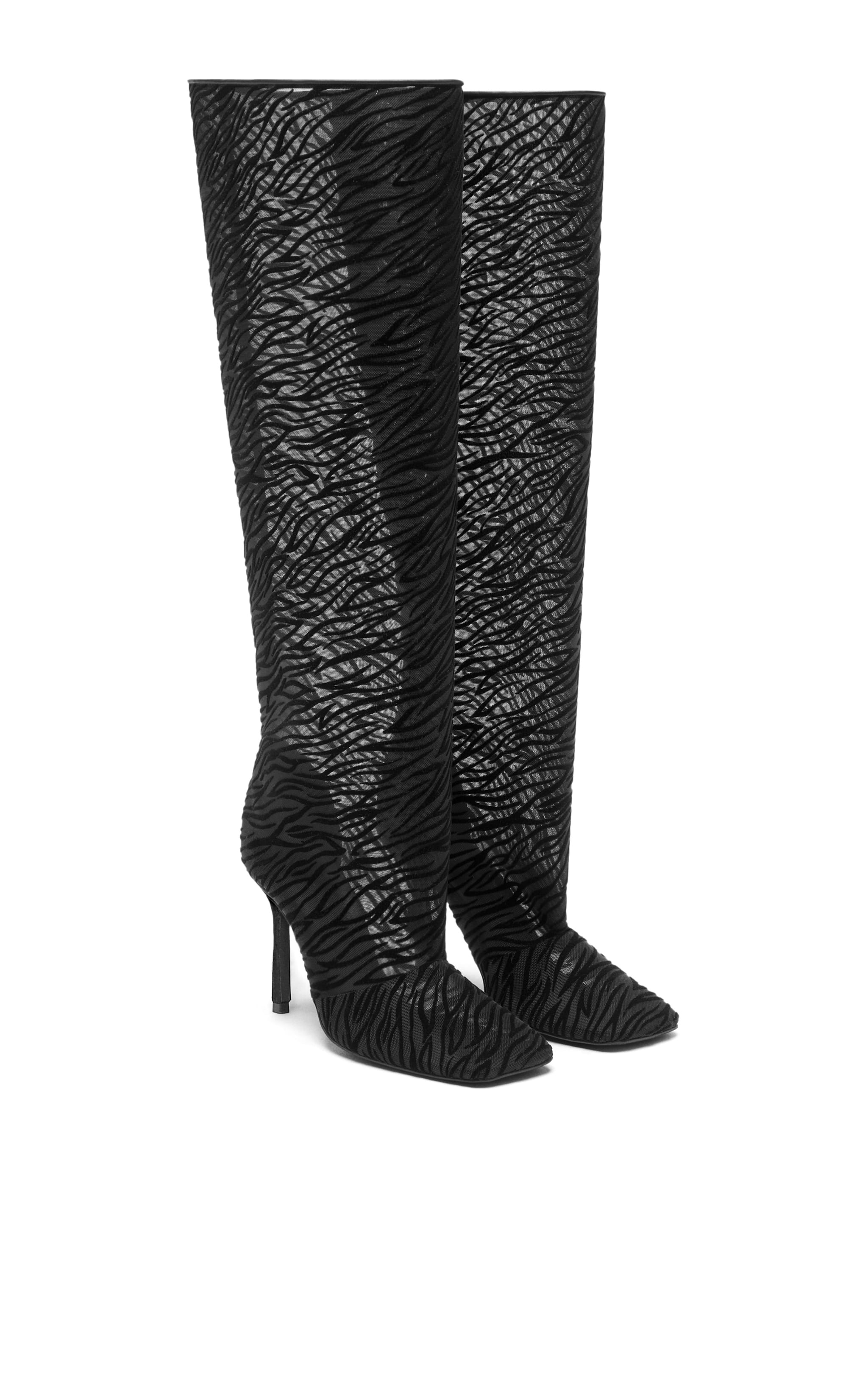 DARIA BOOT BLACK MESH 05