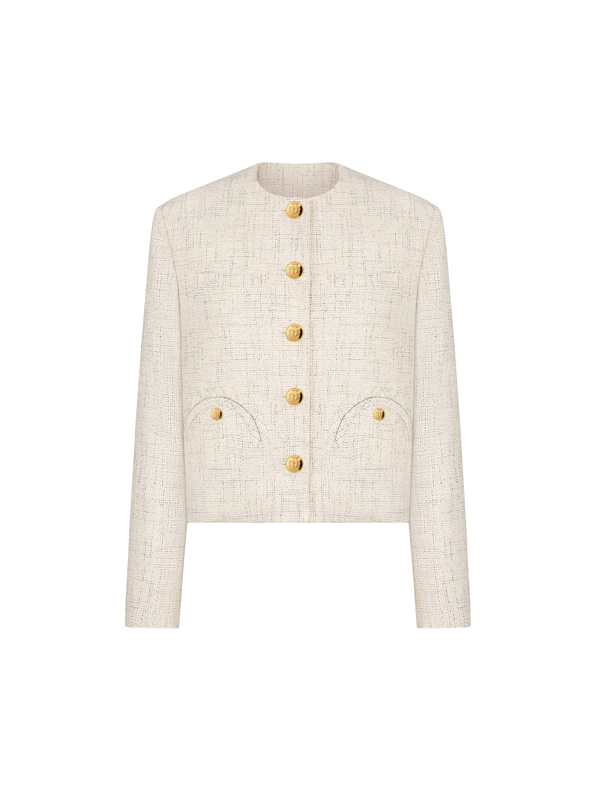 Crancy Shamo Bolero OYSTER FRONT