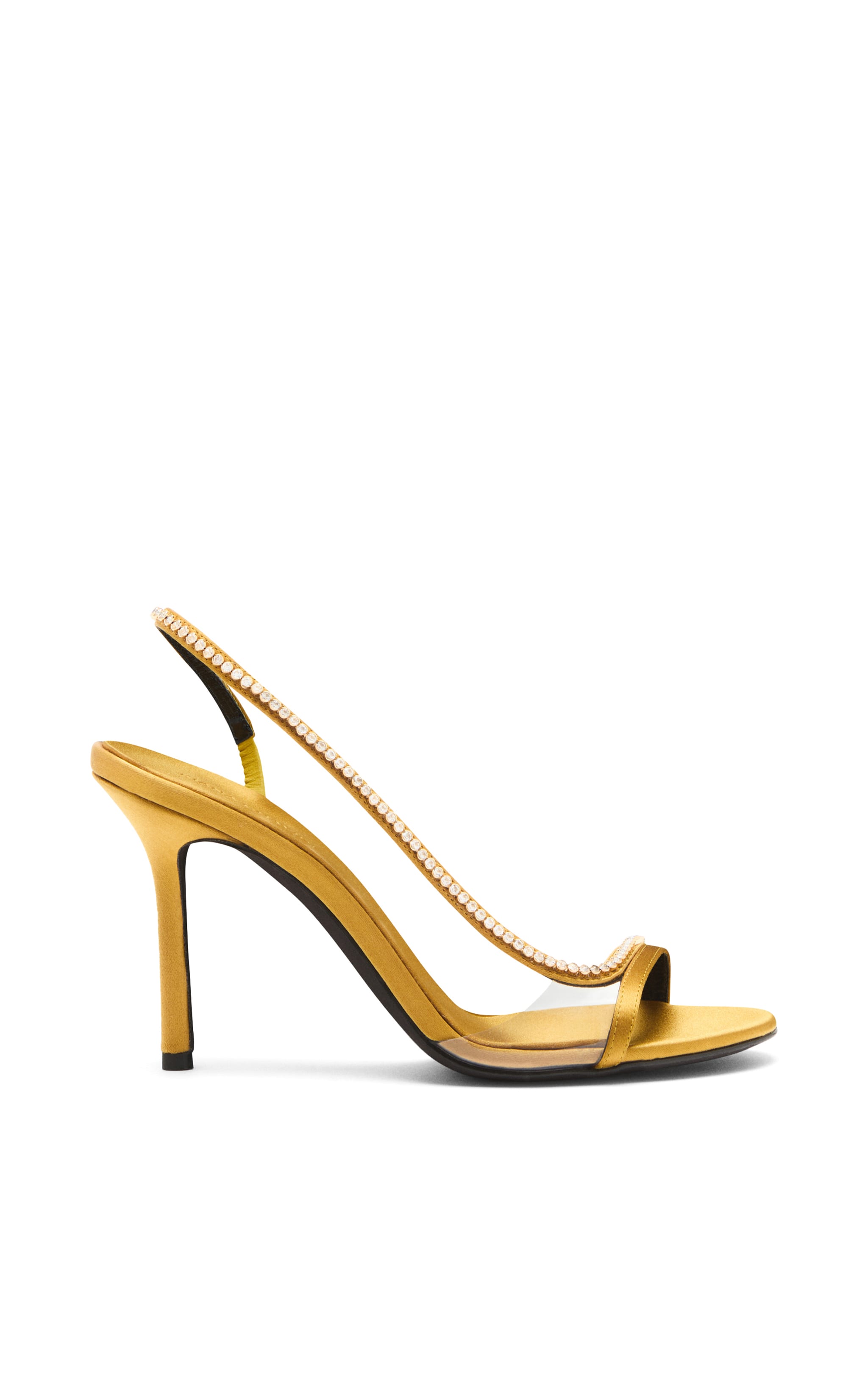 NOOR SANDAL YELLOW SATIN 04
