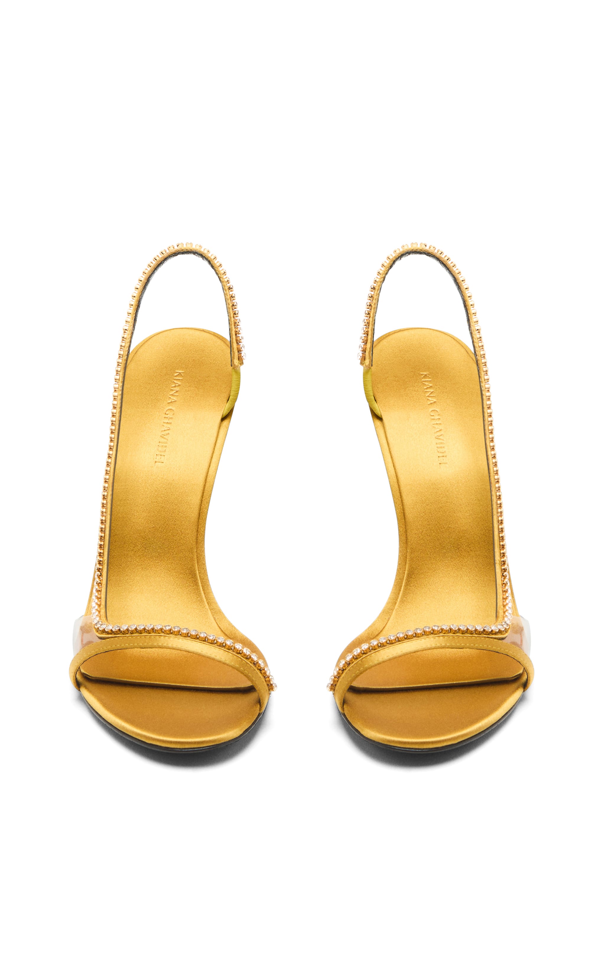 NOOR SANDAL YELLOW SATIN 06